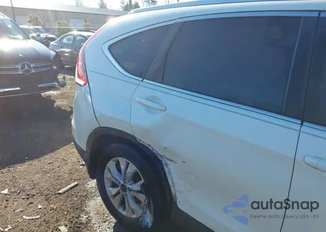 2013 Honda Cr-V Ex-L из США, поврежденный, VIN 5J6RM3H75DL013887